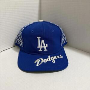Vintage Los Angeles Dodgers MLB Script Snapback Hat Men’s